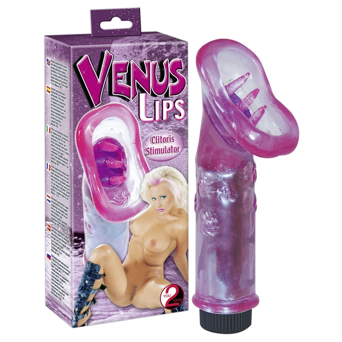 Клитор стимулатор за орално удоволствие - Venus Lips на супер цена в Passion.bg