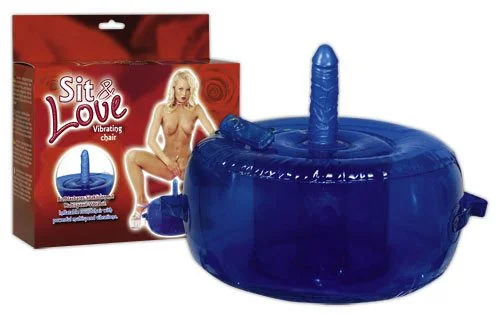 Надуваемо седло с вибратор и дистанционно - Vibrating Chair - на супер цена в Passion.bg — 5