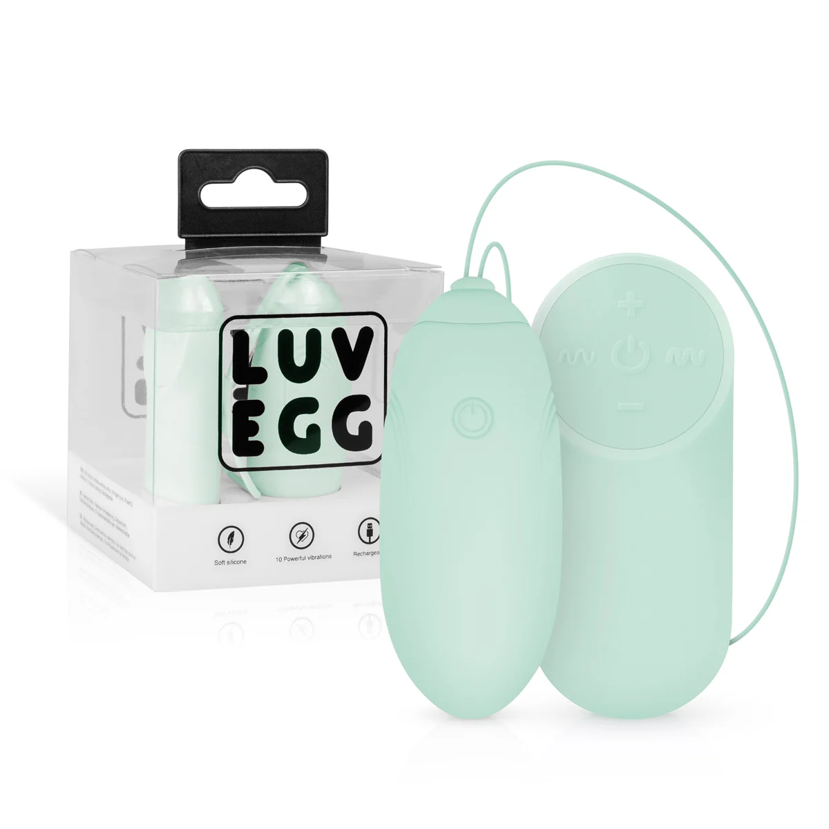Вибро яйце от силикон с дистанционно - Luv Egg Green на супер цена в Passion.bg