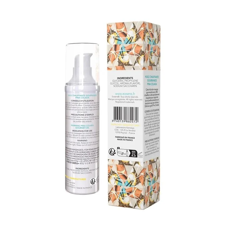 пина колада - Gourmet Massage Oil 50ml на супер цена в Passion.bg