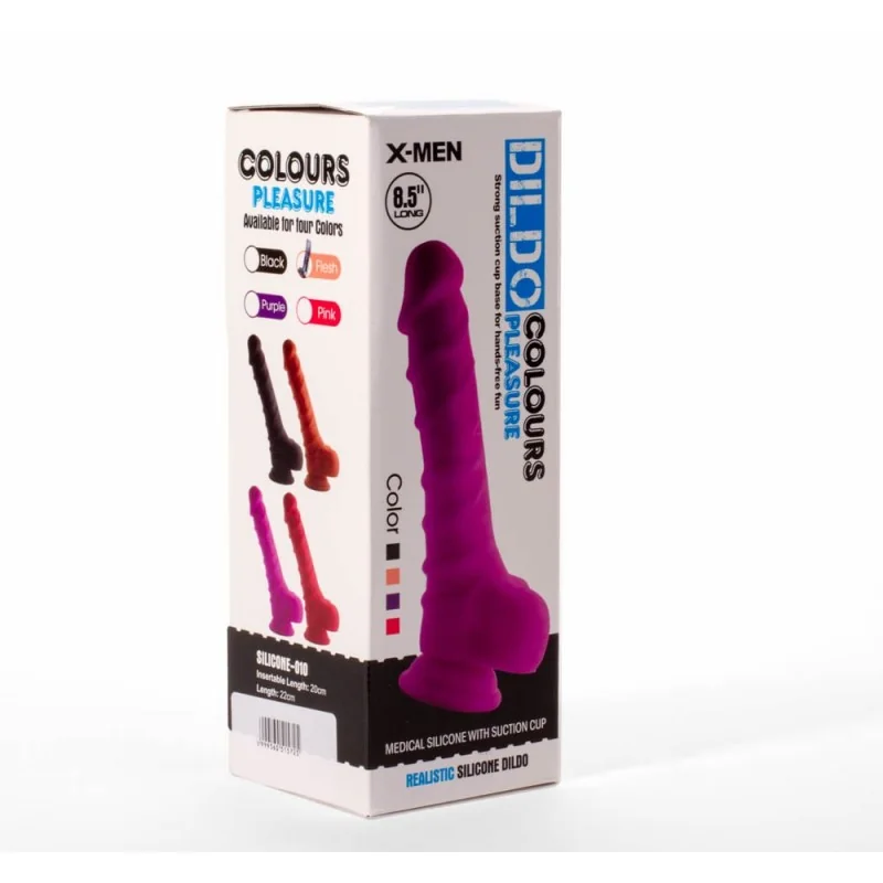 22см. - Colours Pleasure Flesh 8 - на супер цена в Passion.bg — 3
