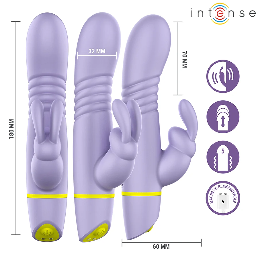 INTENSE - HELEN RABBIT STIMULATOR & THRUSTING VIBRATOR — 4