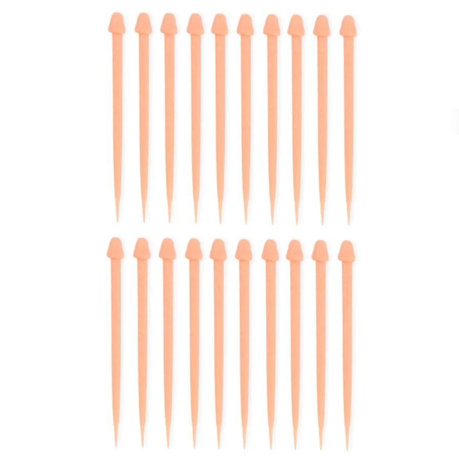 DIABLO PICANTE - PENIS SPIDERED STICKS FOR MEAT 20 UNITS