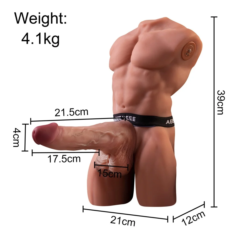 Тласкащ мъжки торс, реалистичен, мощен и смарт контрол - Ely Thrusting - Image 7