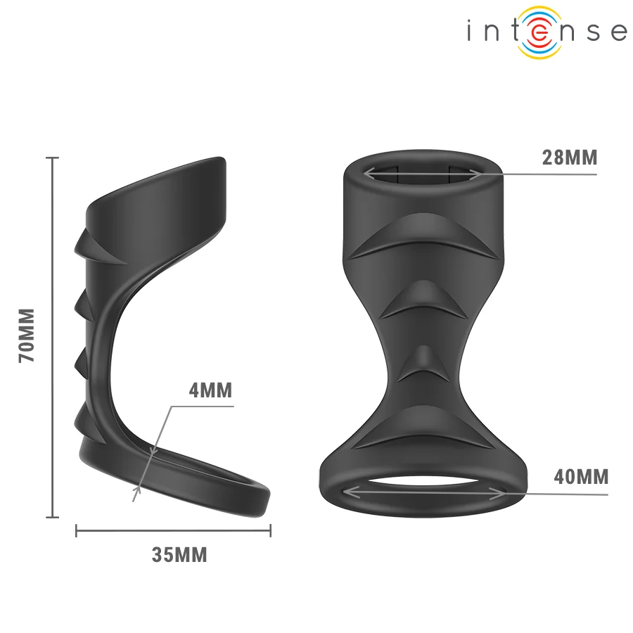 INTENSE - RORY ADJUSTABLE PENIS RING MODEL 5 — 6