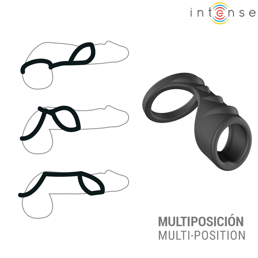 INTENSE - RORY ADJUSTABLE PENIS RING MODEL 5 — 3