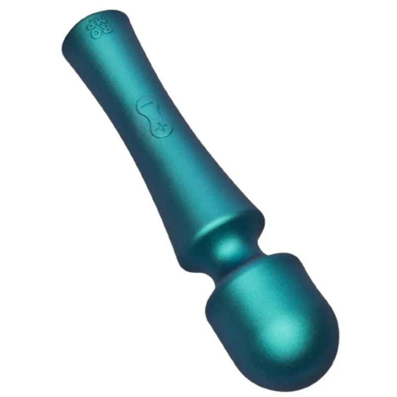 ROMP - PRESTO MINI WAND VIBRATOR FLEXIBLE HEAD GREEN — 3