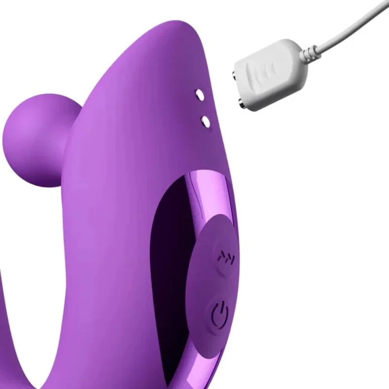 FANTASY FOR HER - HARMONI PRO PURPLE G-SPOT & CLITORAL RABBIT VIBRATOR — 7