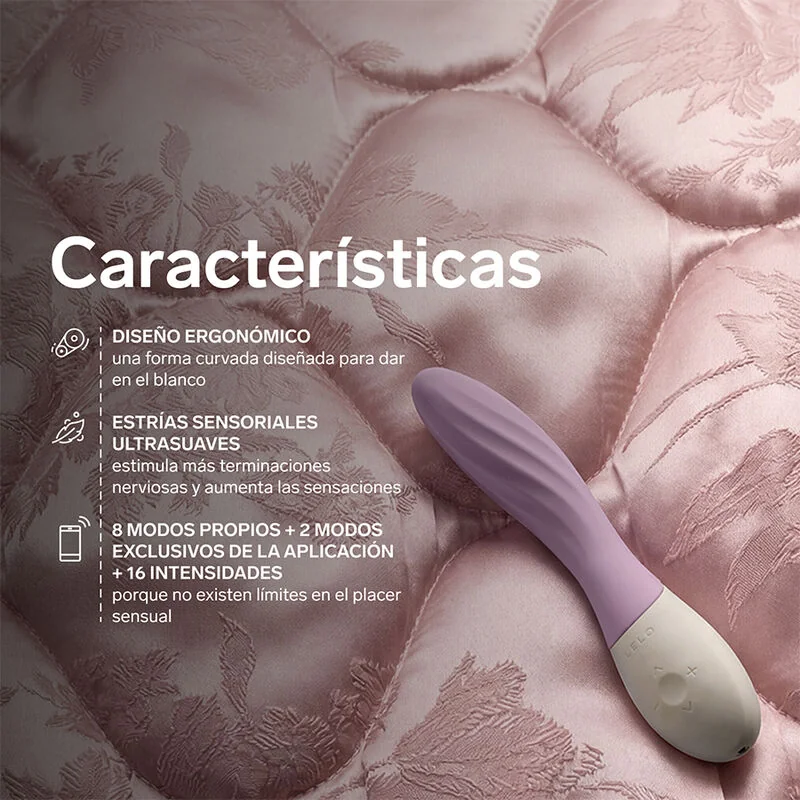 LELO - MONA TWIST RECHARGEABLE APP-CONTROLLED G-SPOT VIBRATOR LAVENDER — 9