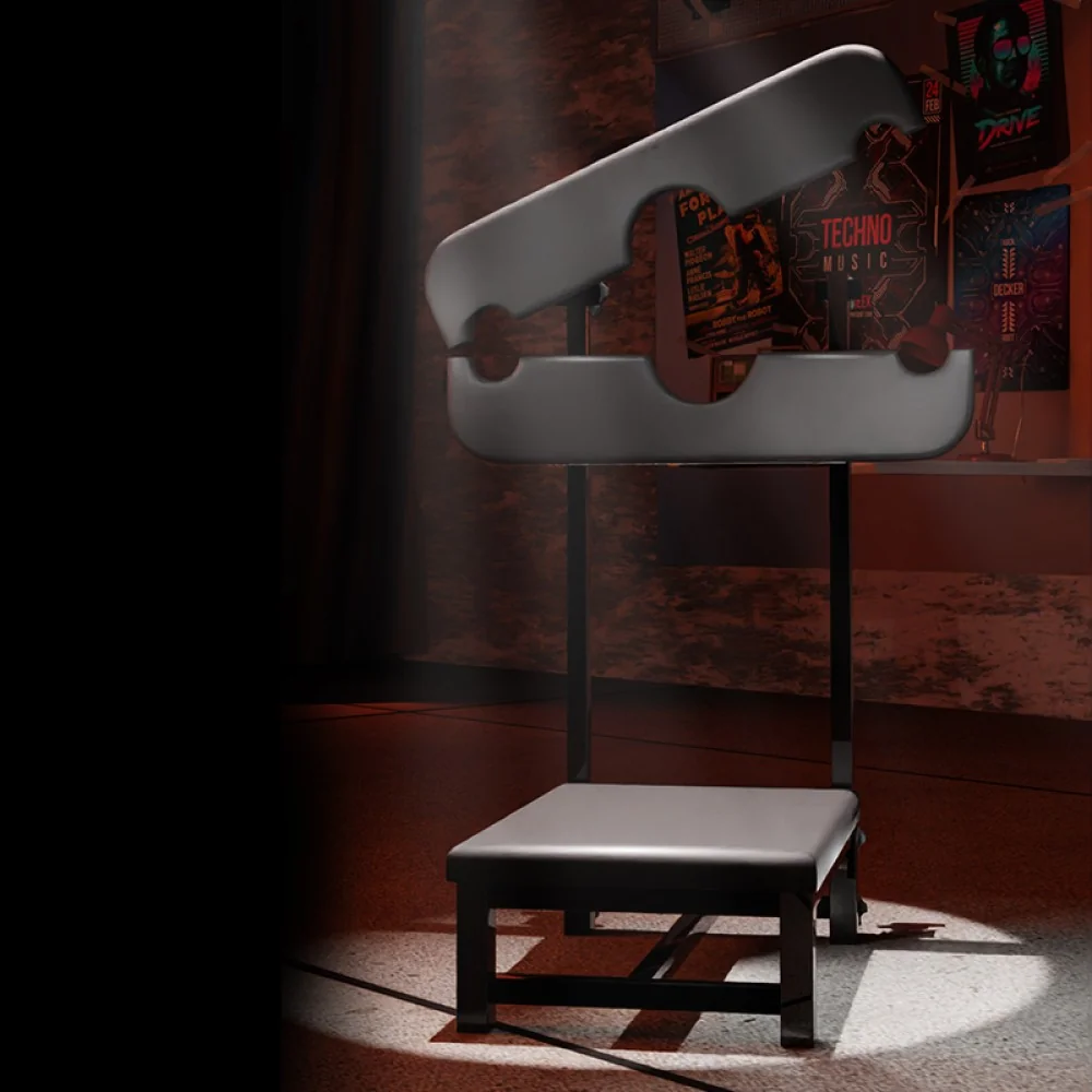 BDSM стол за фиксация, регулируем, стабилен и удобен - SM Chair Black - Image 3