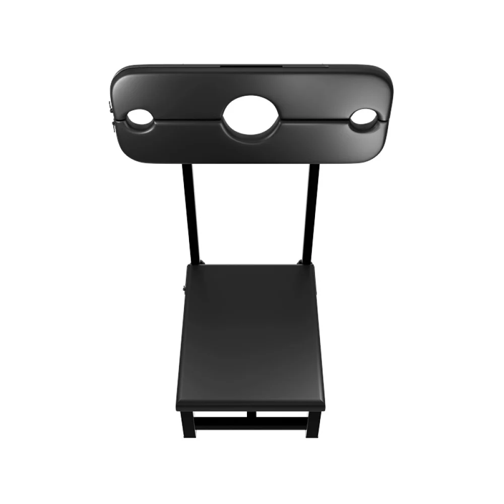 BDSM стол за фиксация, регулируем, стабилен и удобен - SM Chair Black - Image 8
