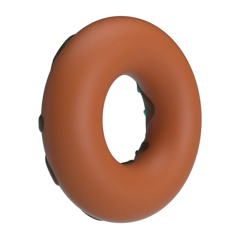 PRETTY LOVE - SUPER DONUT PENIS RING BROWN — 4