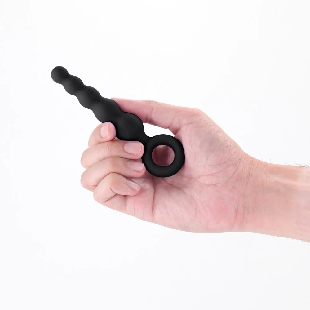 Сферичен анален плъг с пръстен за сигурно управление, 12,7см. - Renegade Slip - Image 3