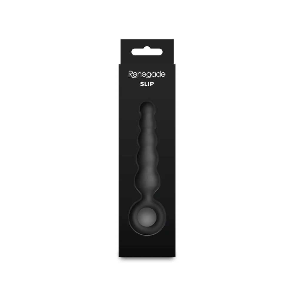 Сферичен анален плъг с пръстен за сигурно управление, 12,7см. - Renegade Slip - Image 5