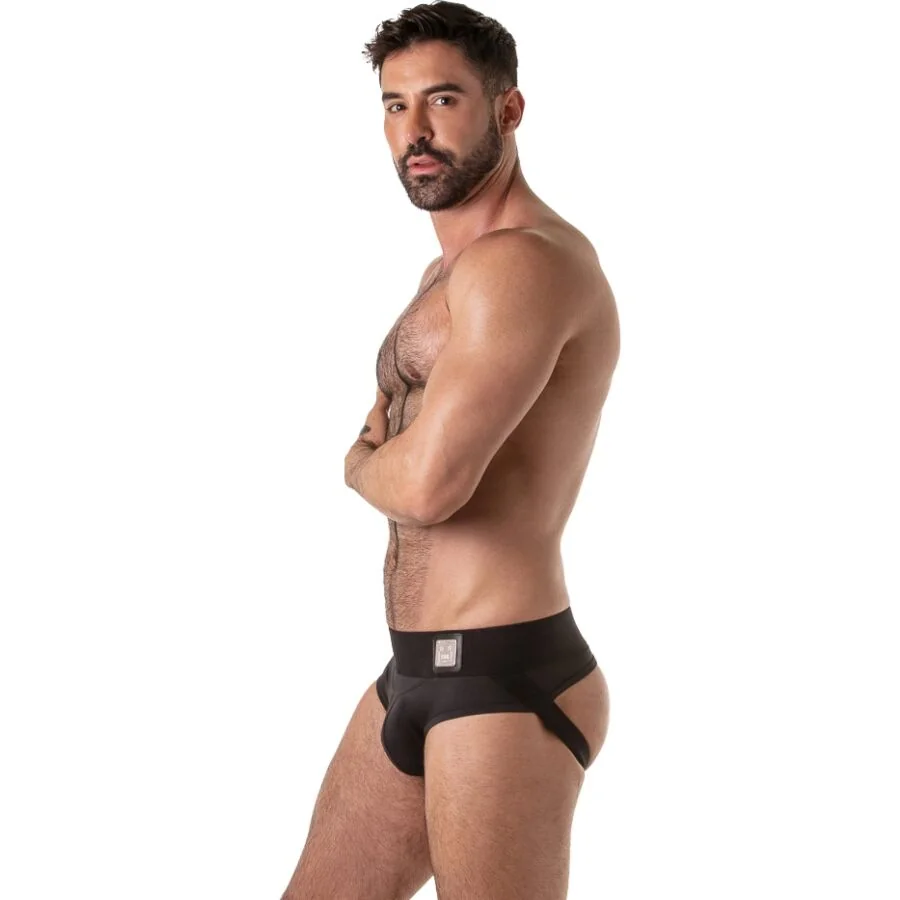 LOCKER GEAR - WIDE WAISTBAND JOCK BRIEF BLACK S — 2
