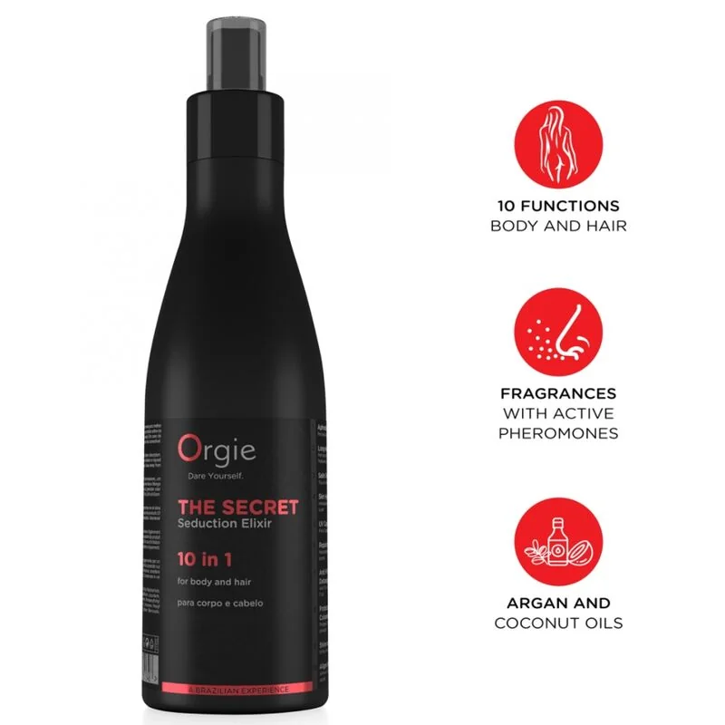 ORGIE - THE SECRET SEDUCTION ELIXIR 10 IN 1 BODY AND HAIR LOTION 200 ML
