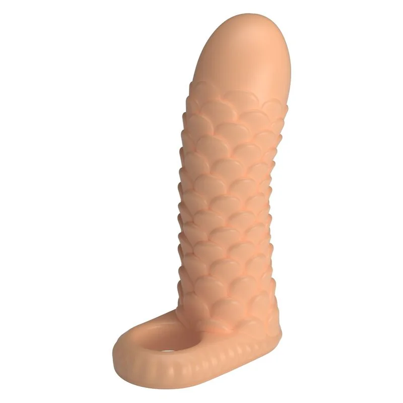 PRETTY LOVE - NESMITH PENIS EXTENSION SLEEVE 13 CM Ø 3.8 CM NATURAL — 3