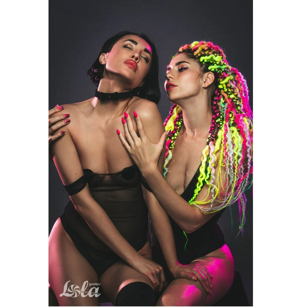 Еротичен нашийник с панделка и катарама - The Collar Decadence - Image 7